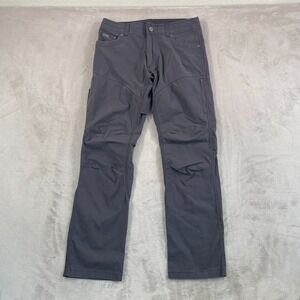 Kuhl Konfidant Air Pants Men 32x31 Grey Vented Cargo Utility Hiking Outdoor